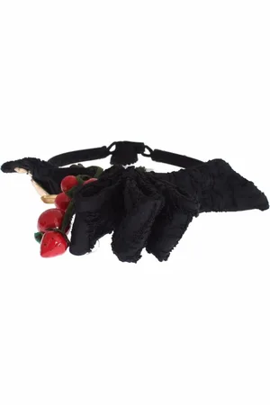 Dolce & Gabbana Damen, Accessories, Schwarzk, ONE SIZEGröße: