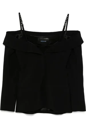 MUGLER Damen, Oberteile, Schwarzk, XSGröße: