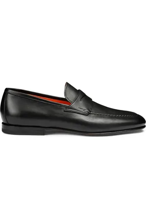 santoni Herren, Schuhe, Schwarzk, 43 1/2 EUGröße: