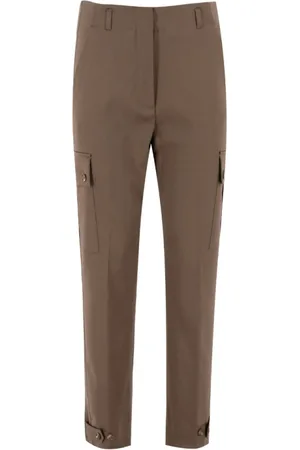 Kiton Damen, Hosen, Braun, MGröße: