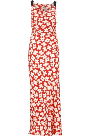 Msgm Damen, Kleider, Rot, MGröße: