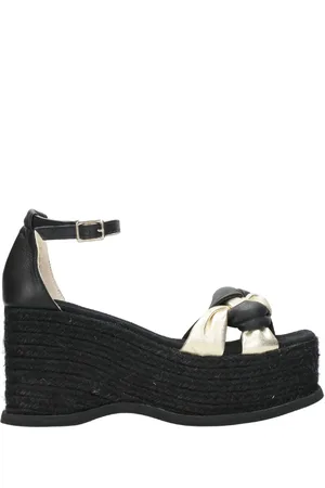 Espadrilles Damen, Schuhe, Schwarzk, 39 EUGröße: