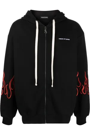 Vision Of Super Herren, Sweatshirts & Hoodies, Schwarzk, MGröße: