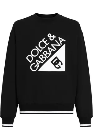 Dolce & Gabbana Herren, Sweatshirts & Hoodies, Schwarzk, SGröße: