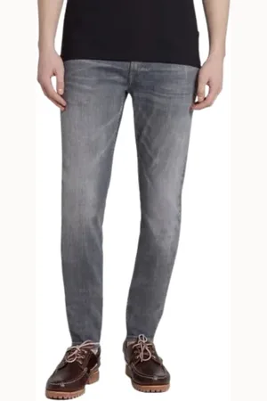 7 for all Mankind Herren, Jeans, Grau, W33Größe: