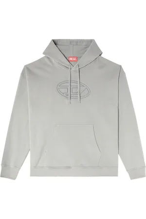 Diesel Herren, Sweatshirts & Hoodies, Grau, LGröße: