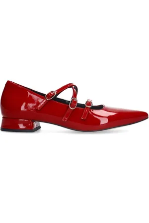 Manfield Damen, Schuhe, Rot, 39 EUGröße: