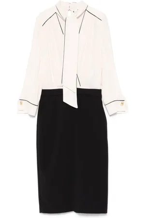 Elisabetta Franchi Damen, Kleider, Mehrfarbig, LGröße: