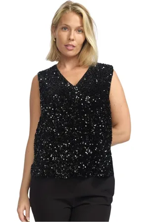 2-Biz Damen, Oberteile, Schwarzk, 2XLGröße: