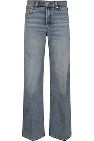 7 for all Mankind Damen, Jeans, Blau, W27Größe: