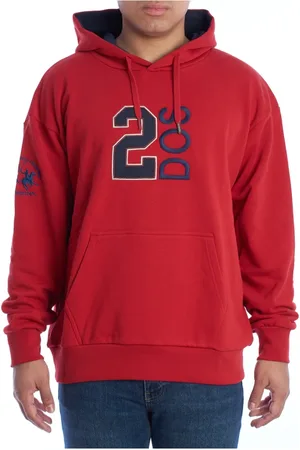 La Martina Herren, Sweatshirts & Hoodies, Rot, LGröße: