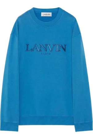 Lanvin Herren, Sweatshirts & Hoodies, Blau, XLGröße: