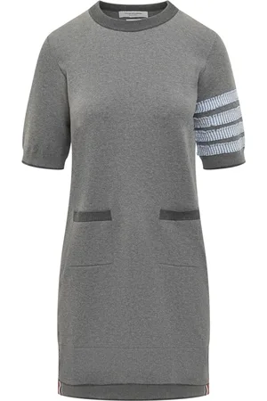 Thom Browne Damen, Kleider, Grau, MGröße: