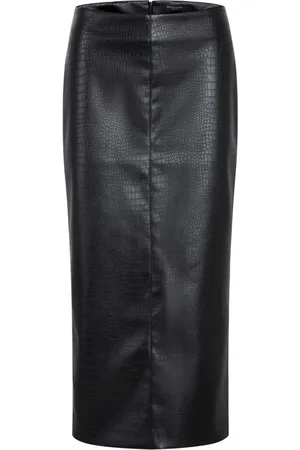 Bruuns Bazaar Damen, Röcke, Schwarzk, MGröße: