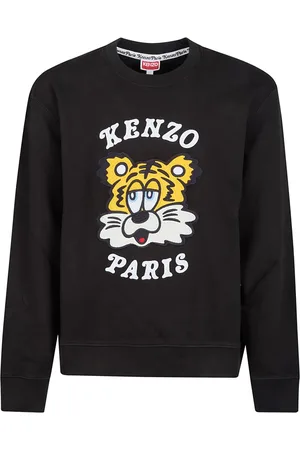 Kenzo Herren, Sweatshirts & Hoodies, Schwarzk, SGröße: