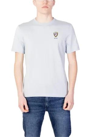 Blauer Herren, Oberteile, Blau, 2XLGröße: