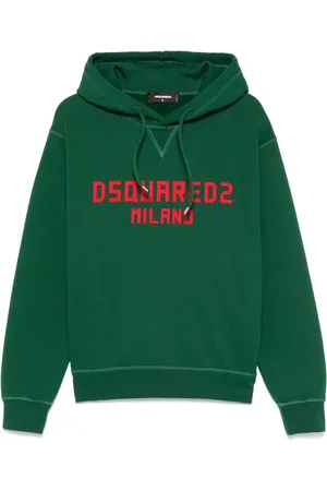 Dsquared2 Herren, Sweatshirts & Hoodies, Grün, XLGröße: