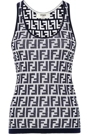 Fendi Damen, Oberteile, Blau, XSGröße: