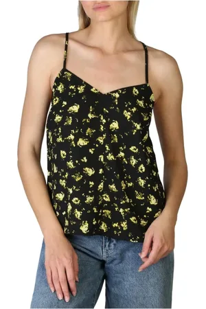 Calvin Klein Damen, Oberteile, Schwarzk, XSGröße: