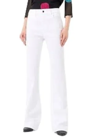 Emporio Armani Damen, Hosen, Weiß, W31Größe: