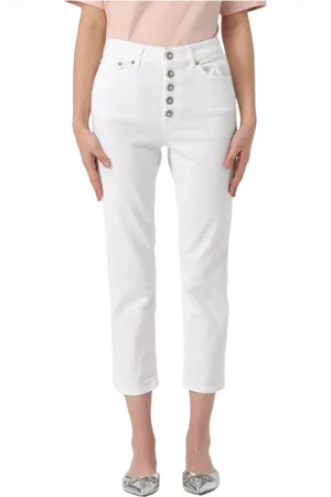 Dondup Damen, Hosen, Weiß, W31Größe: