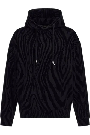 Roberto Cavalli Herren, Sweatshirts & Hoodies, Schwarzk, SGröße: