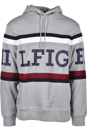 Tommy Hilfiger Herren, Sweatshirts & Hoodies, Grau, 2XLGröße: