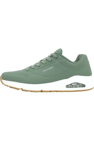 Skechers Herren, Schuhe, Grün, 44 EUGröße: