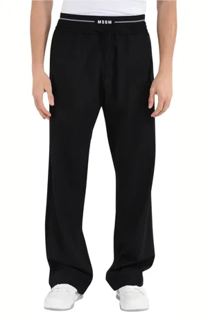 Msgm Herren, Hosen, Schwarzk, MGröße: