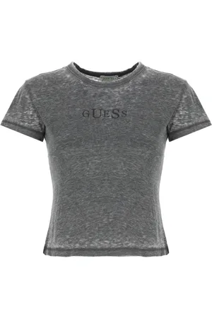 Guess Damen, Oberteile, Schwarzk, LGröße:
