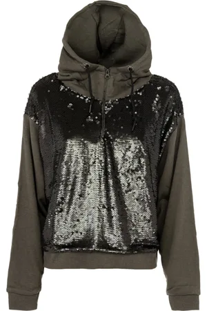 sun68 Damen, Sweatshirts & Hoodies, Grau, MGröße: