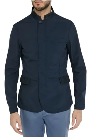 Emporio Armani Herren, Jacken, Blau, LGröße: