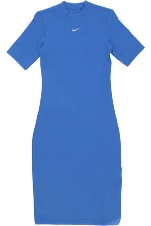 Nike Damen, Kleider, Blau, LGröße: