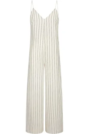 Dondup Damen, Jumpsuits & Playsuits, Weiß, LGröße: