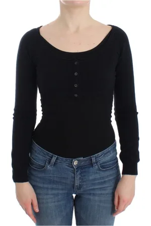 ERMANNO SCERVINO Damen, Strickwaren, Schwarzk, MGröße: