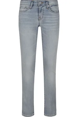 7 for all Mankind Damen, Jeans, Blau, W28Größe: