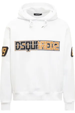 Dsquared2 Herren, Sweatshirts & Hoodies, Weiß, XSGröße: