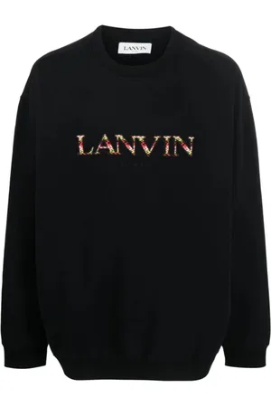 Lanvin Herren, Sweatshirts & Hoodies, Schwarzk, 2XLGröße: