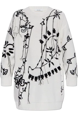 Max Mara Damen, Kleider, Weiß, MGröße: