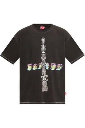 Diesel Damen, Oberteile, Schwarzk, LGröße: