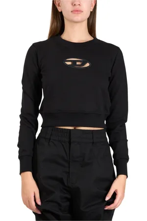 Diesel Damen, Sweatshirts & Hoodies, Schwarzk, XLGröße: