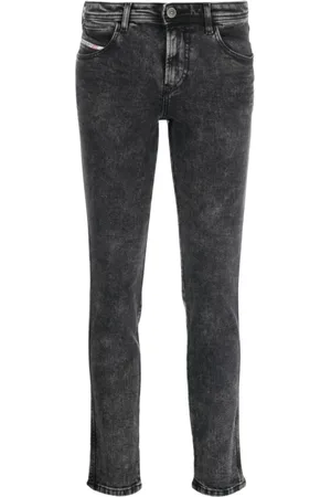 Diesel Damen, Jeans, Grau, W27Größe: