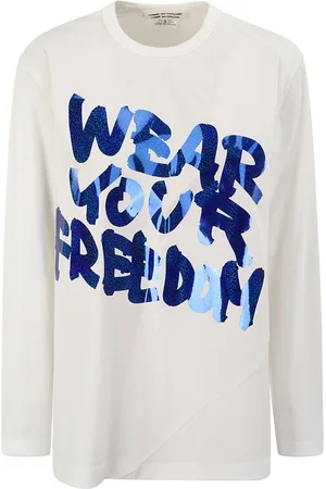 Comme des Garçons Damen, Oberteile, Weiß, MGröße: