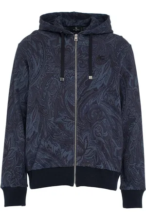 Etro Herren, Sweatshirts & Hoodies, Blau, SGröße: