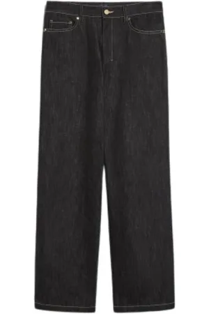 Max Mara Damen, Jeans, Schwarzk, 2XSGröße: