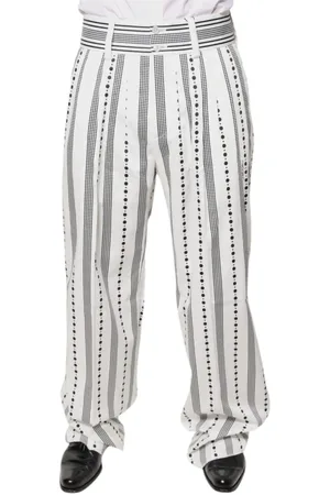 Dolce & Gabbana Herren, Hosen, Weiß, LGröße: