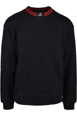 Diesel Herren, Sweatshirts & Hoodies, Schwarzk, 2XLGröße: