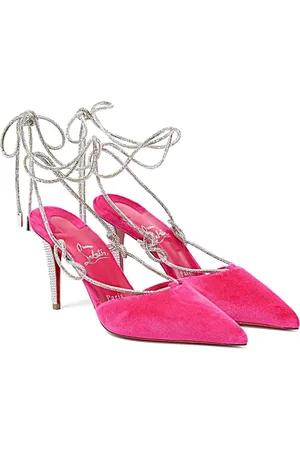 Christian Louboutin Damen, Schuhe, Lila, 38 1/2 EUGröße: