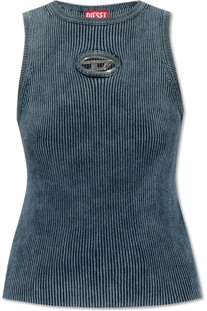 Diesel Damen, Oberteile, Blau, MGröße: