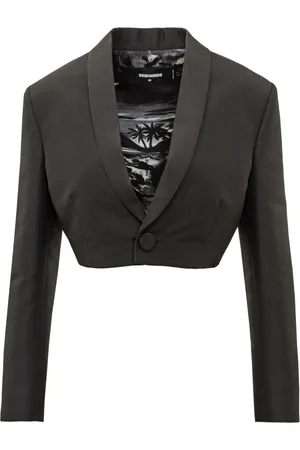 Dsquared2 Damen, Jacken, Schwarzk, SGröße: